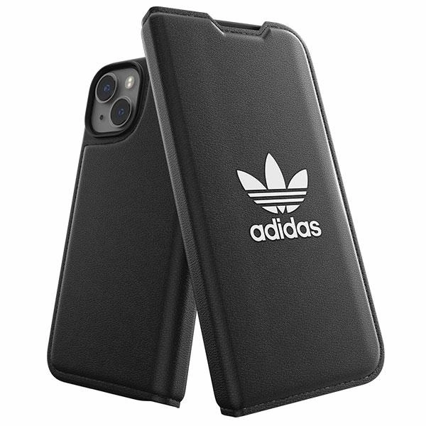 Adidas OR Booklet Case BASIC iPhone 14 6.1" black/black white 50181eng