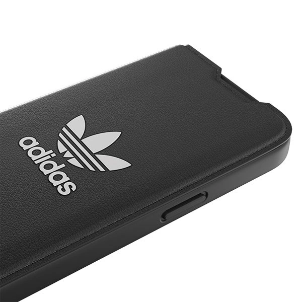 Adidas OR Booklet Case BASIC iPhone 14 Pro 6.1" black/black white 50182eng