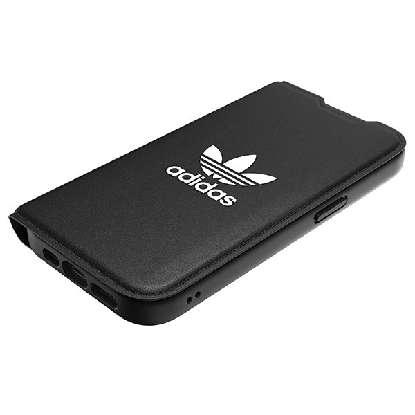 Adidas OR Booklet Case BASIC iPhone 14 Pro 6.1" black/black white 50182eng