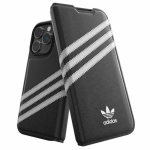 Adidas OR Booklet Case PU iPhone 14 Pro black/white 50196eng