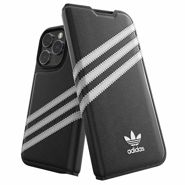 Adidas OR Booklet Case PU iPhone 14 Pro black/white 50196eng