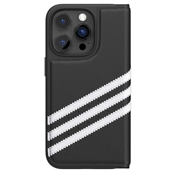 Adidas OR Booklet Case PU iPhone 14 Pro black/white 50196eng