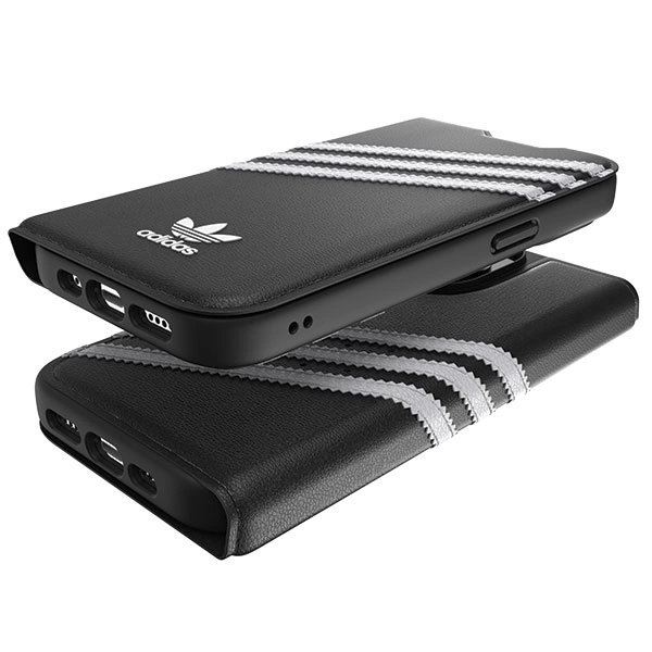 Adidas OR Booklet Case PU iPhone 14 Pro black/white 50196eng