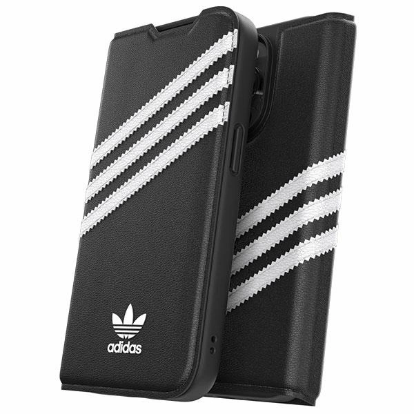 Adidas OR Booklet Case PU iPhone 14 Pro black/white 50196eng