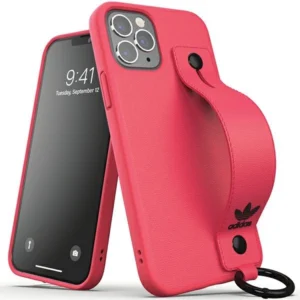Adidas OR Hand Strap Case for iPhone 12 / iPhone 12 Pro - pinkeng