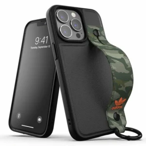 Adidas OR Hand Strap Case iPhone 13 Pro /13 6.1" black-green/black-green 47111eng