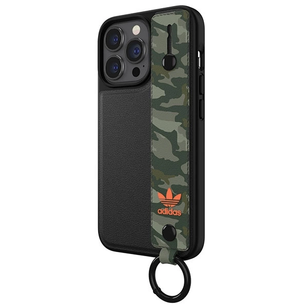 Adidas OR Hand Strap Case iPhone 13 Pro /13 6.1" black-green/black-green 47111eng