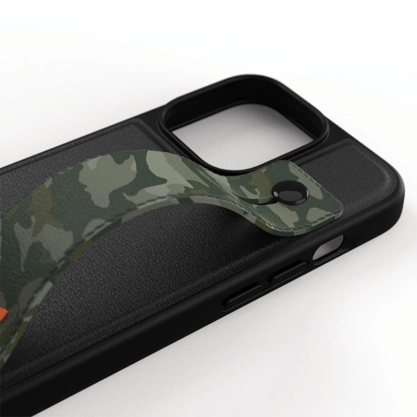 Adidas OR Hand Strap Case iPhone 13 Pro /13 6.1" black-green/black-green 47111eng