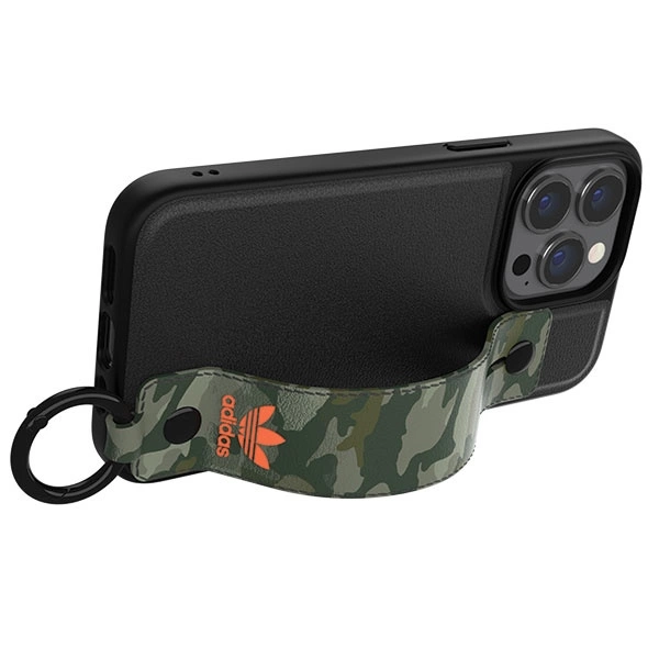 Adidas OR Hand Strap Case iPhone 13 Pro /13 6.1" black-green/black-green 47111eng