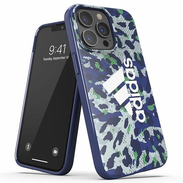 Adidas OR Snap Case Leopard iPhone 13/13 Pro 6.1" blue/blue 47260eng