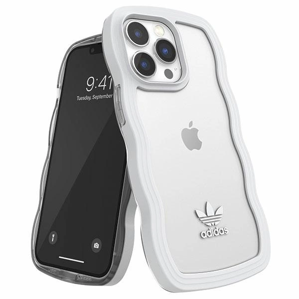 Adidas OR Wavy Case iPhone 13 Pro /13 6.1" white-transparent/white-transparent 51903eng