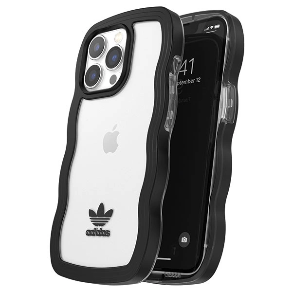 Adidas OR Wavy Case iPhone 13 Pro /13 6.1" black-transparent/black-transparent 51900eng