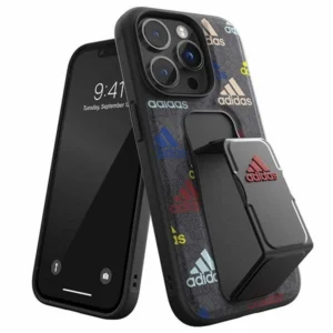 Adidas SP Grip Case iPhone 14 Pro black/black/coulourful 50251eng