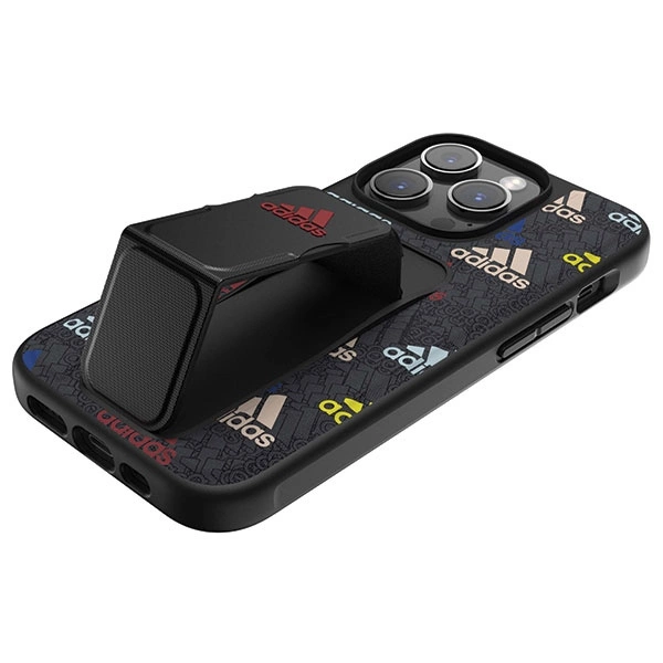 Adidas SP Grip Case iPhone 14 Pro black/black/coulourful 50251eng