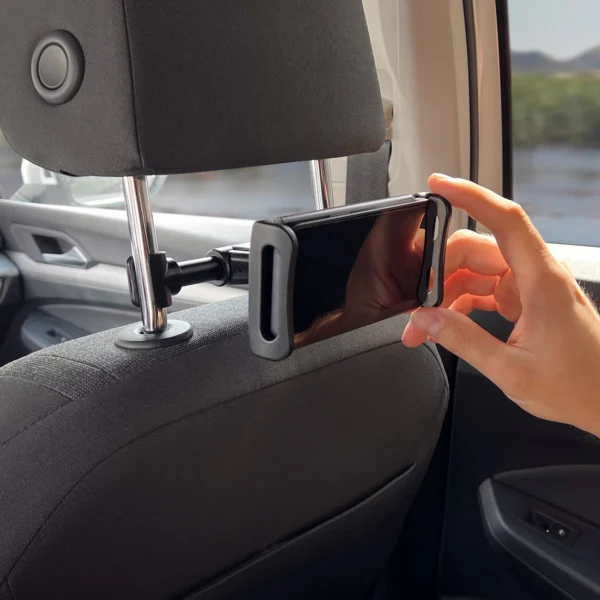 [RETURNED ITEM]  Wozinsky car headrest holder with hanger black (WTHBK2)eng