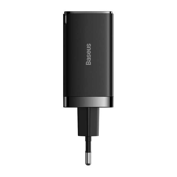 GaN 2xUSB C 1xUSB 65W fast charger Baseus GaN5 Pro + USB C - USB C 100W cable - blackeng