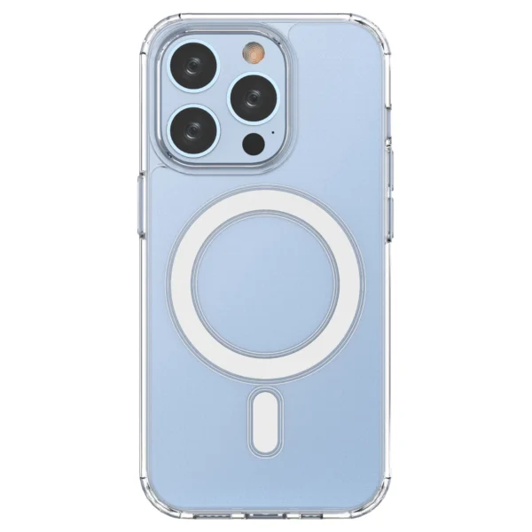 MagSafe Magnetic Case for iPhone 15 Pro Max Clear Magnetic Case - transparenteng