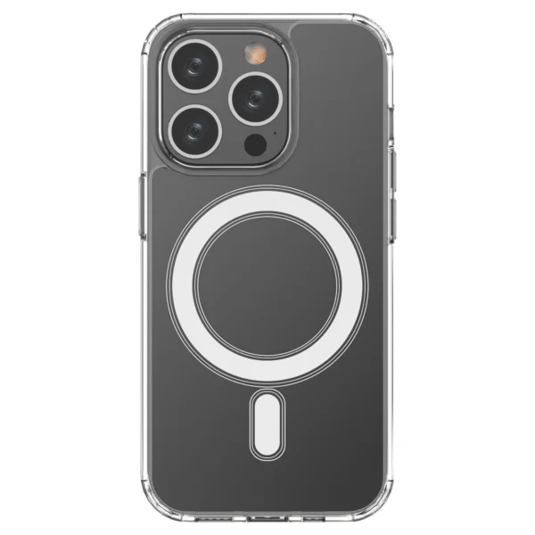 MagSafe Magnetic Case for iPhone 15 Pro Max Clear Magnetic Case - transparenteng