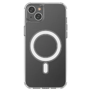 MagSafe iPhone 15 Plus Clear Magnetic Case - transparenteng