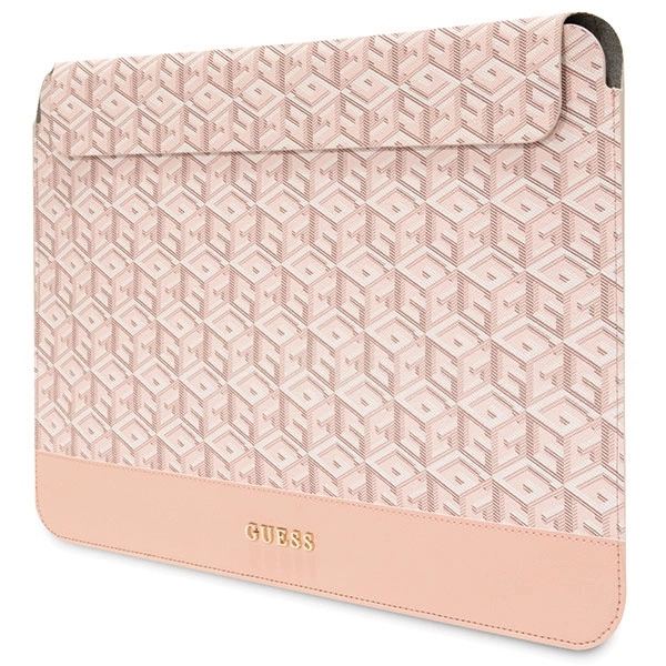 Guess GCube Stripes case for a 14" laptop - pinkeng