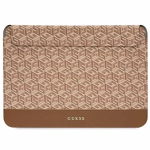 Guess GCube Stripes case for a 14" laptop - browneng