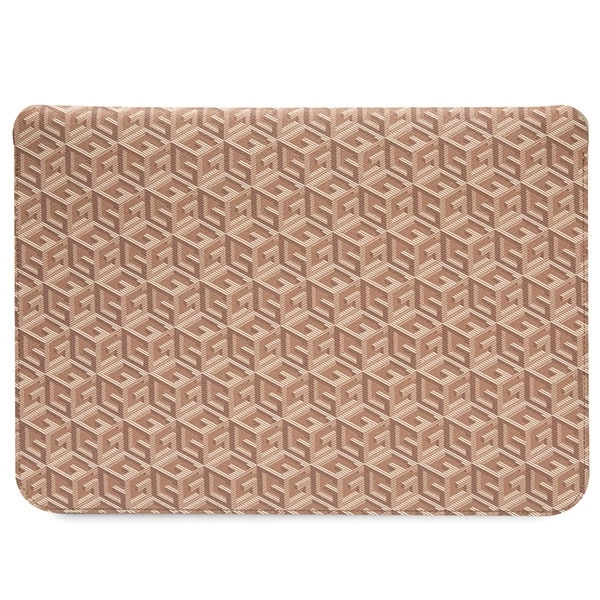 Guess GCube Stripes case for a 14" laptop - browneng