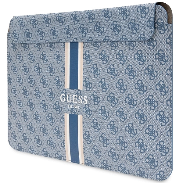 Guess 4G Printed Stripes cover for a 14" laptop - blueeng