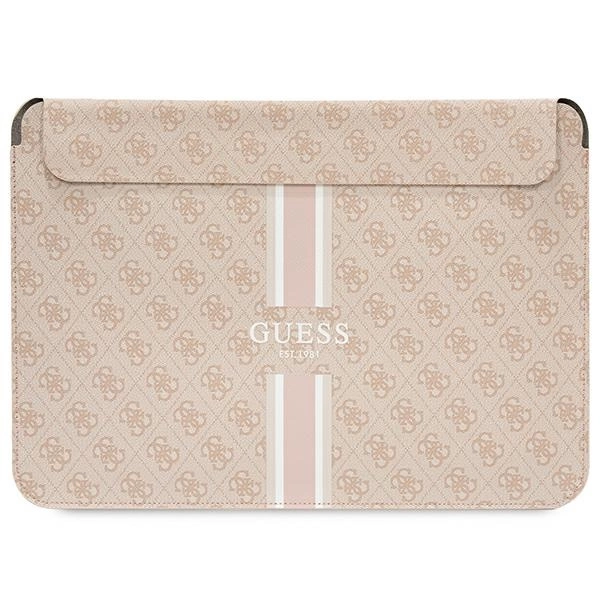 Guess 4G Printed Stripes cover for a 14" laptop - pinkeng