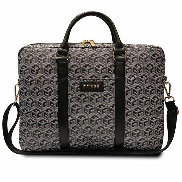 Guess GCube Stripes bag for a 16" laptop - blackeng