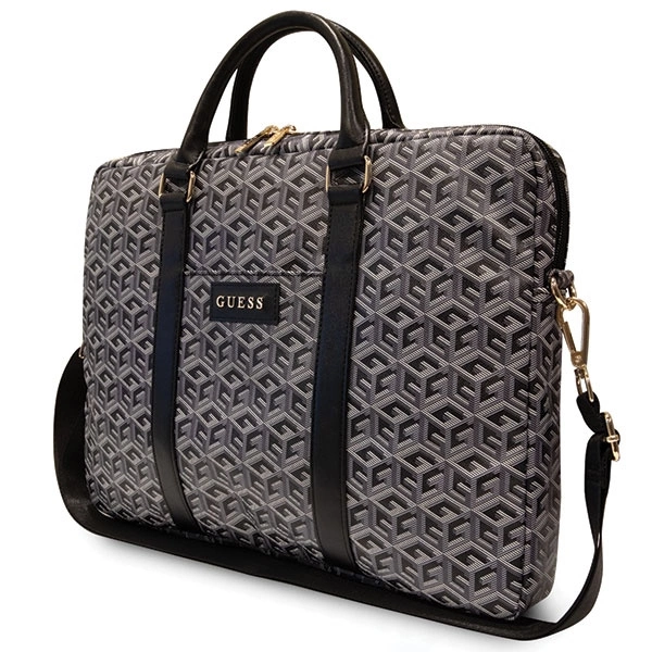 Guess GCube Stripes bag for a 16" laptop - blackeng