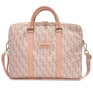Guess GCube Stripes bag for a 16" laptop - pinkeng