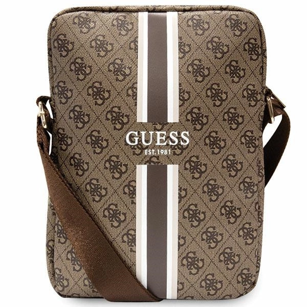 Guess Bag GUTB10P4RPSW 10" brown/brown 4G Stripes Tablet Bageng