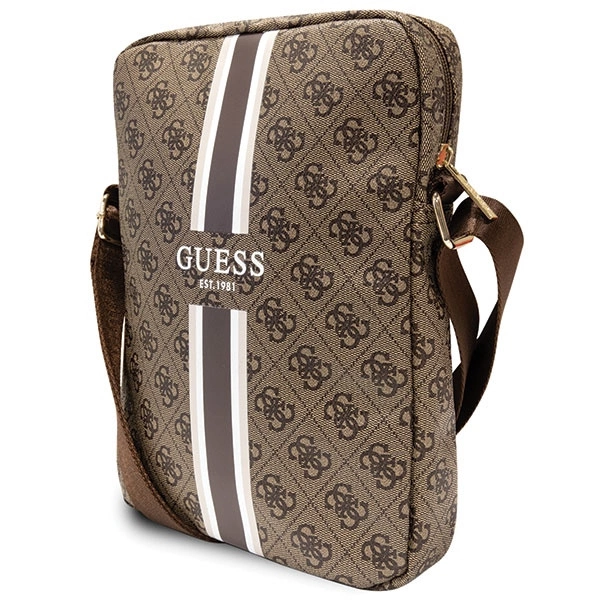 Guess Bag GUTB10P4RPSW 10" brown/brown 4G Stripes Tablet Bageng