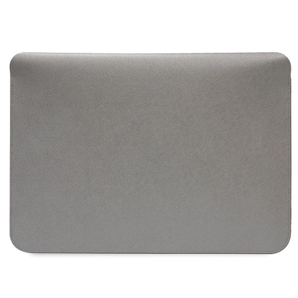 Karl Lagerfeld Saffiano Karl&Choupette case for a 14" laptop - silvereng