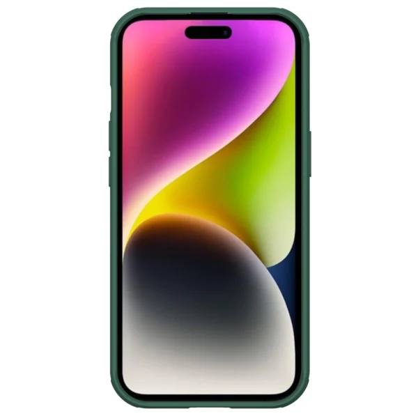 Nillkin CamShield Pro Magnetic Case for iPhone 15 with Camera Protector - Greeneng