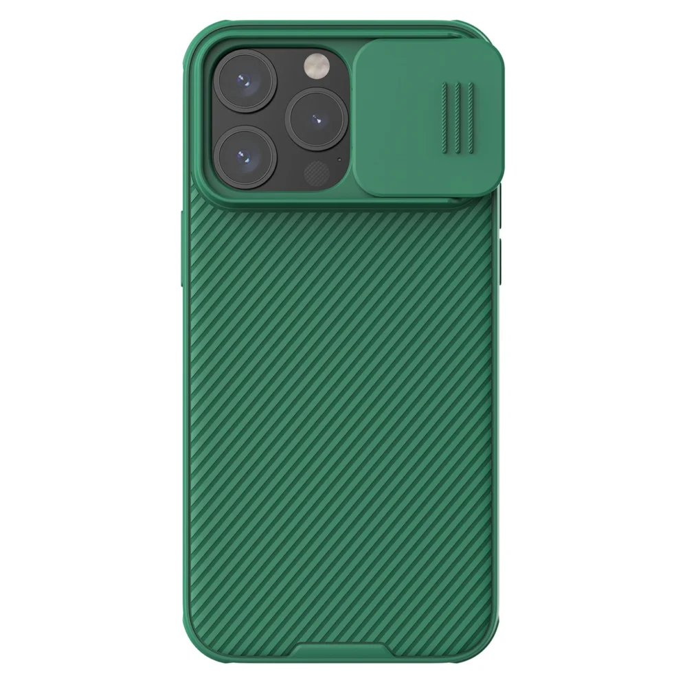 Nillkin CamShield Pro Magnetic Case for iPhone 15 Pro with Camera Protector - Greeneng