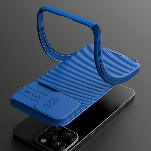 Nillkin CamShield Pro Magnetic Case for iPhone 15 Pro with Camera Protector - Greeneng