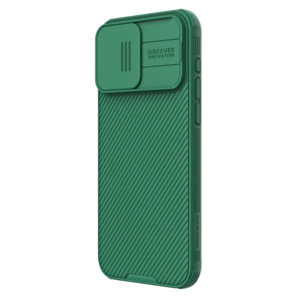Nillkin CamShield Pro Magnetic Case for iPhone 15 Pro with Camera Protector - Greeneng