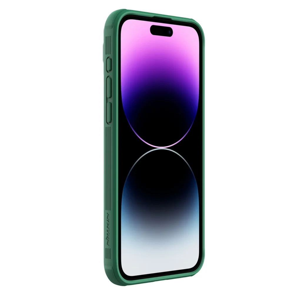 Nillkin CamShield Pro Magnetic Case for iPhone 15 Pro with Camera Protector - Greeneng