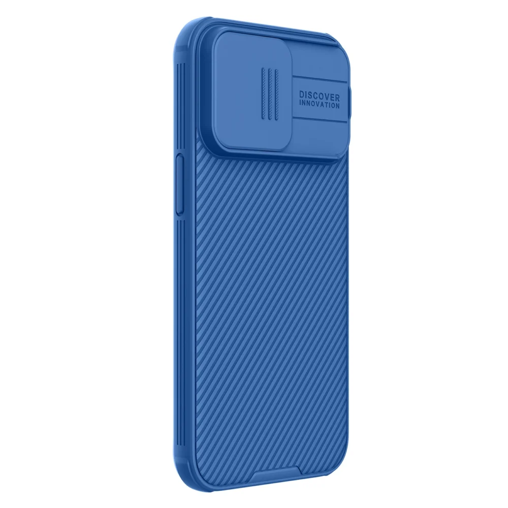 Nillkin CamShield Pro Magnetic Case for iPhone 15 Pro with Camera Protector - Blueeng