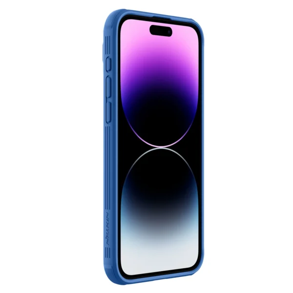 Nillkin CamShield Pro Magnetic Case for iPhone 15 Pro with Camera Protector - Blueeng