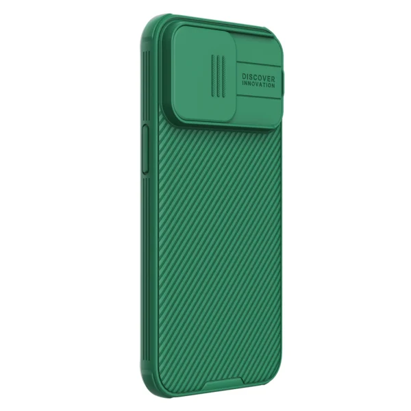 Nillkin CamShield Pro Magnetic Case for iPhone 15 Pro Max with Camera Protector - Greeneng