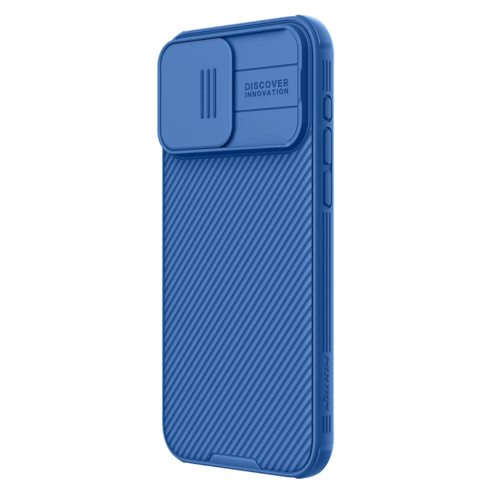 Nillkin CamShield Pro Magnetic Case for iPhone 15 Pro Max with Camera Protector - Blueeng