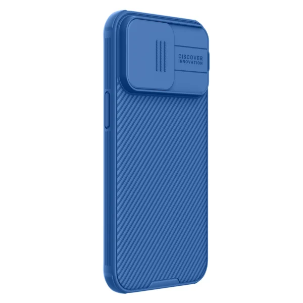 Nillkin CamShield Pro Magnetic Case for iPhone 15 Pro Max with Camera Protector - Blueeng