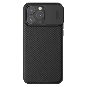 Nillkin CamShield Pro Magnetic Case for iPhone 15 Pro Max with Camera Protector - Blackeng