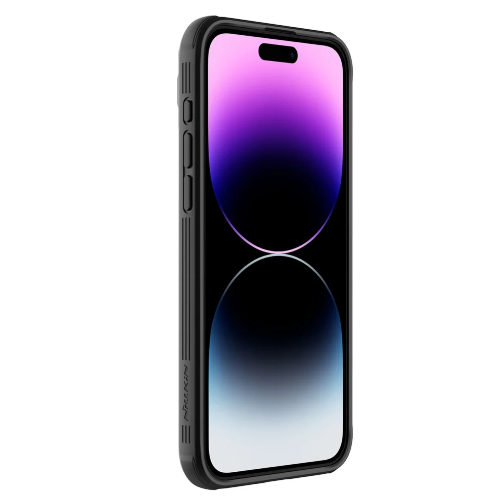 Nillkin CamShield Pro Magnetic Case for iPhone 15 Pro Max with Camera Protector - Blackeng