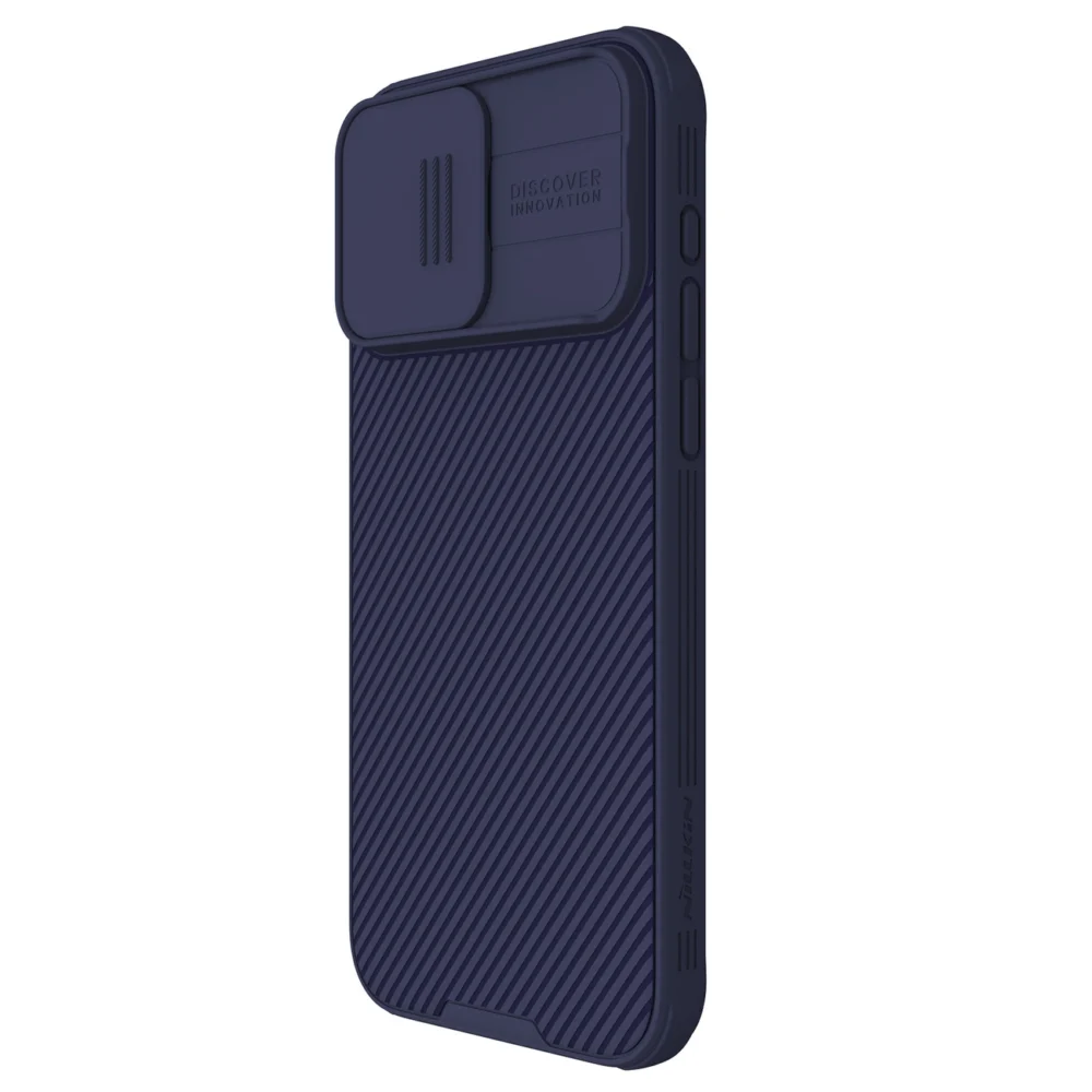 Nillkin CamShield Pro Magnetic Case for iPhone 15 Pro Max with Camera Protector - Purpleeng