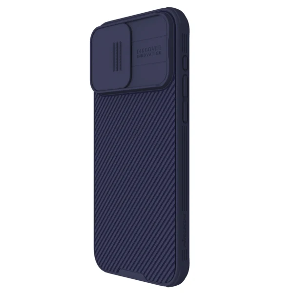 Nillkin CamShield Pro Magnetic Case for iPhone 15 Pro Max with Camera Protector - Purpleeng