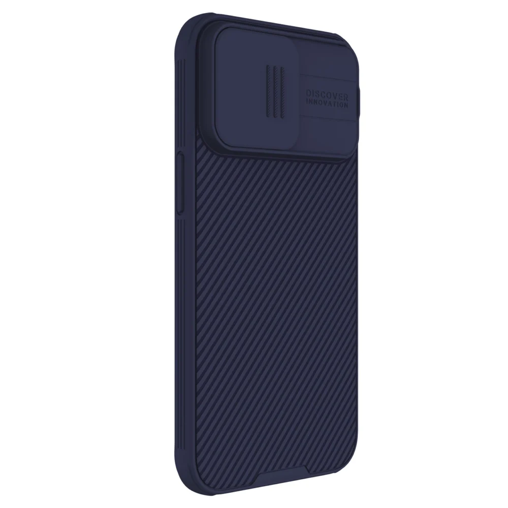 Nillkin CamShield Pro Magnetic Case for iPhone 15 Pro Max with Camera Protector - Purpleeng