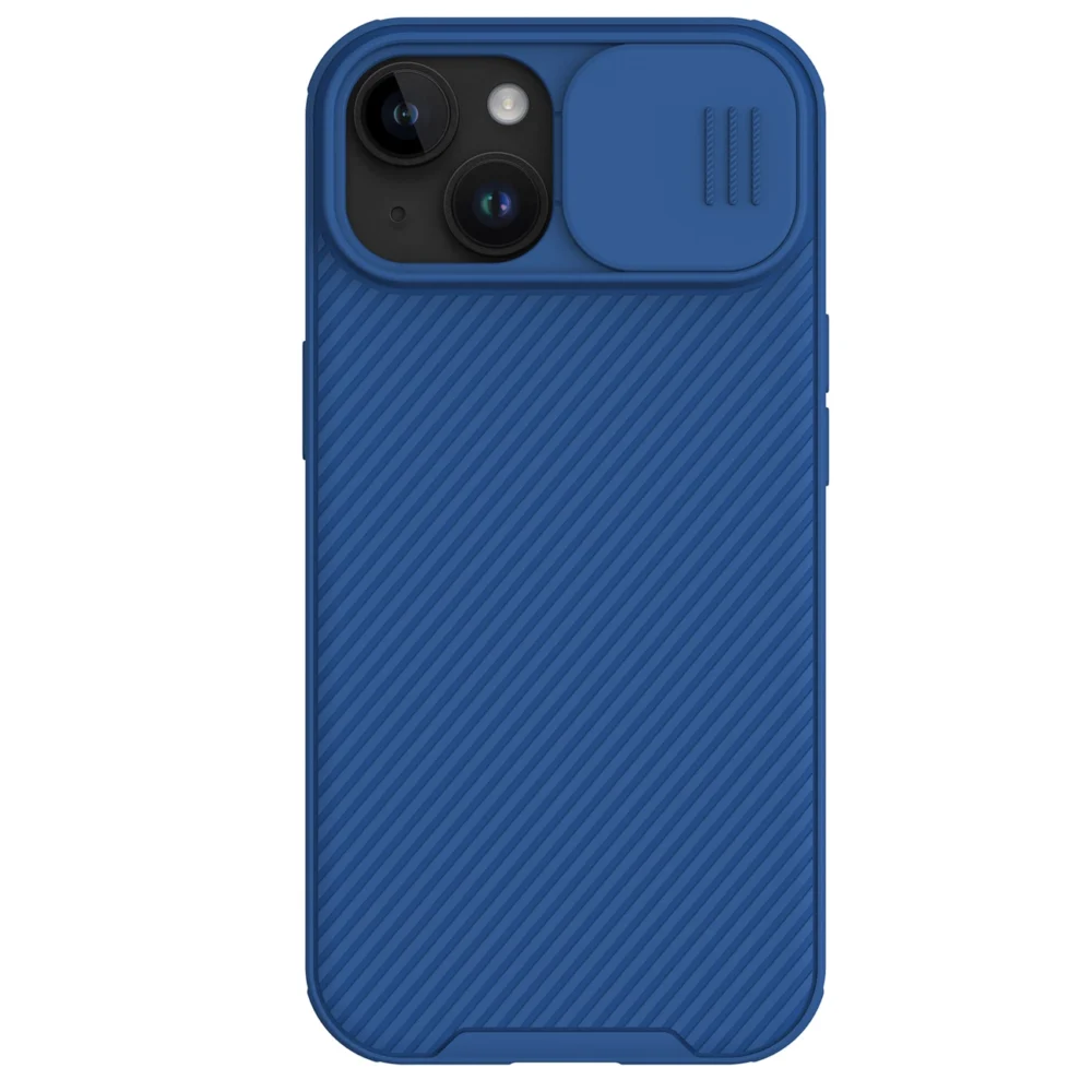 Nillkin CamShield Pro Magnetic Case for iPhone 15 Plus with Camera Protector - Blueeng